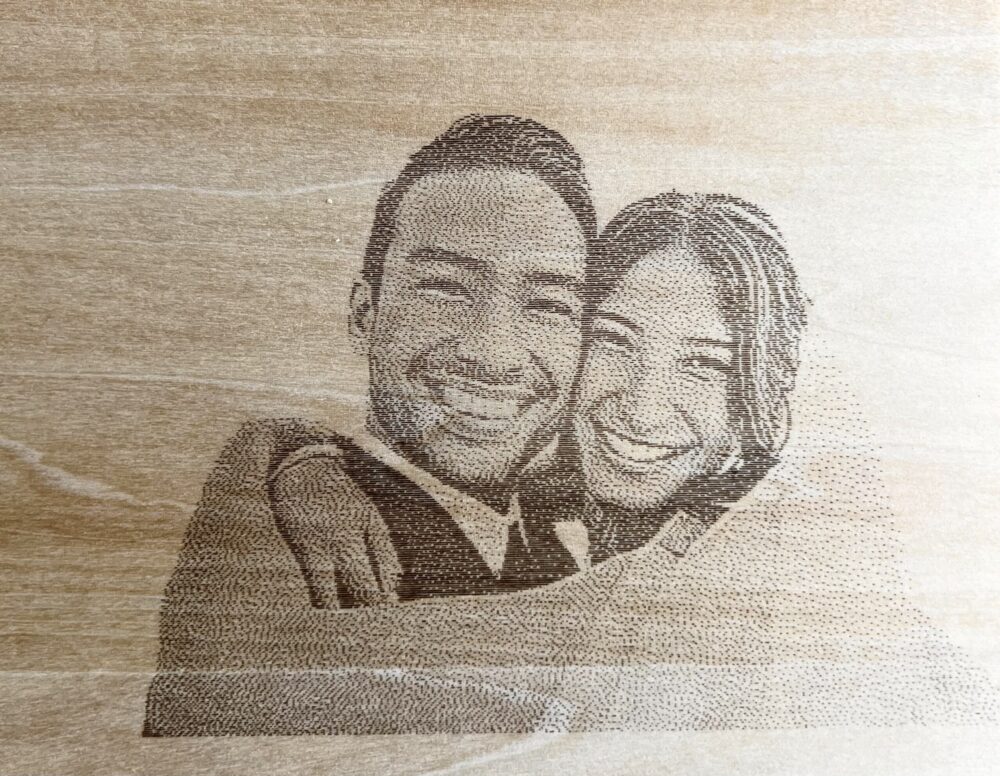 Laser Engraving Photos onto Wood