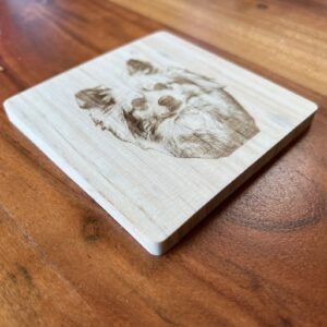Custom Wood Coasters of Your Pet - Image 3